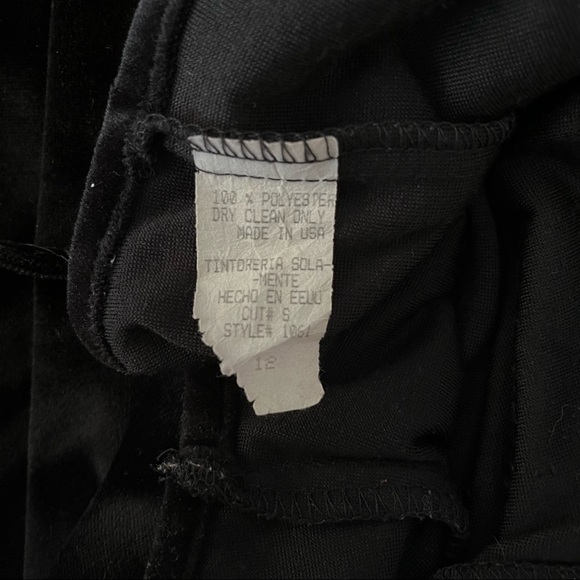 Vintage Velvet Floral Maxi Dress - Picture 8 of 8